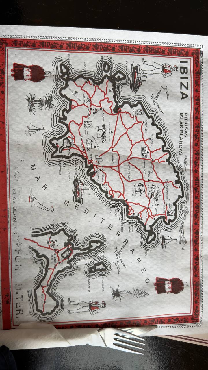 Mantel de Ibiza